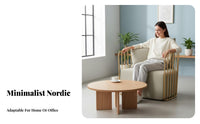 Light Luxury Design Gold Wireframe Furniture Set Nordic Design Reception Seating Minimalist Aesthetic Lounge Suite Thickened Cushions for Homeowners, Interior Designers, Business Owners, Studio, Living Room