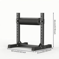 Bulgarian Split Squat Rack Adjustable Bulgarian Split Squat Stand Padded Leg Workout Equipment for Fitness Enthusiasts, Home Gym, Strength Training