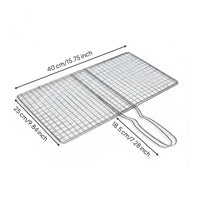 Seafood Grilling Basket Long-Lasting Vegetable Grilling Basket Thickened Wire