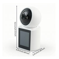 High Resolution Communication System System with Indoor Monitor Infrared Tabletop Monitor with Camera Two-Way Visual Communication System Camera Hands-Unrestricted for Families