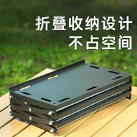 户外露营折叠置物架野营收纳桌多功能便携式帐篷内拓展收纳架批发