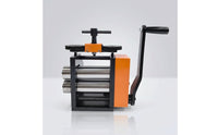 Hand-Cranked Manual Rolling Mill Adjustable Jewelry Rolling Press Sturdy Tool Smooth for Jewelers, Hobbyists, Workshop