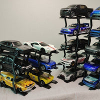 1/64 Scale Car Model Parking Rack Display Stand for Mini GT and Hot Wheels