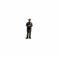 Tiny Security Man Figurine Collectible Item 1 Inch People Figures for Collectors