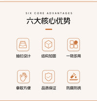 袜子收纳盒内衣内裤整理盒拉篮储物盒下挂抽屉式衣柜分层收纳神器