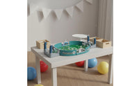 Interactive Table Soccer Game Parent-Child Bonding Desktop Football Game Hand-Eye Coordination Mini Foosball Table for Children, Party