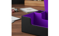 600+ Card Storage Case with Dice Tray Portable Design TCG Storage Box with Dice Tray Large Capacity Deck Box for Travel