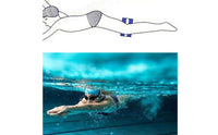 Figure-8 Shape Leg-Clamp Kickboard Lightweight EVA Foam Kickboard Compact Kick Board Easy to Carry for Pool