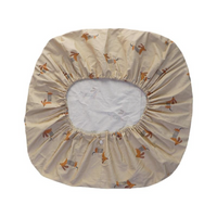 Washable zippered pet bed cover, custom sizes