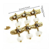Dragon Phoenix Guitar Tuners Mother-of-Pearl Inlay String Instrument Part Easy