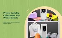Portable Colorimeter, NR10QC Spectrophotometer, High-Accuracy Color Difference Tester, Paint, Ink, Plastic, Digital Color Analyzer, Quality Control, Handheld Device