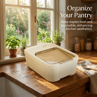 Rice Storage Container, Airtight Food Storage, Dry Food and Grains, Home Kitchen #variant:7.5L