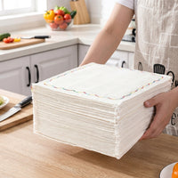 Multi-Layer Kitchen Cloth and Cleaning Cloths, Oil-Resistant Dish Cloths for Dishwashing, Absorbency, No-Shed, 1 Pack