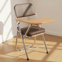 Folding Chair with Desk Comfortable Chair with Writing Furniture for Training Room