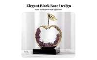 Decorative pome Luxury Design Faceted pome Figurine Elegant highlight