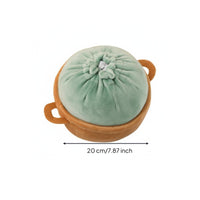 5 Pieces Funny Stuffed Bun Soft Toy Cute Bun Pillow Soft Food Soft Toy Pillow PP Cotton Filling