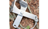 Tree Root Clamp Tool Serrated Gripping Edges Root Pulling Clamp Cross-Braced