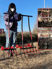 深翻器农用工具家用翻土松土挖土开荒神器人工翻地铁锹铲户外锄头