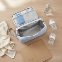 Portable Insulated Cooler Bag for Breast Milk, Insulin, and Medication with Ice Packs