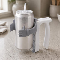 Soft Drink Can Lid Portable Can Lid with Straw Universal Fit for Travel