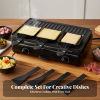 All-in-Complete Korean Type Barbecue Grill Adjustable Temperature Indoor Korean BBQ Grill Easy to Clean for Families, Foodies