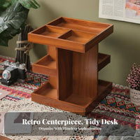 360 Rotating Makeup stand Space Saving Rotating Cosmetic rotating organizer Large Capacity