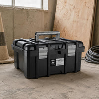 Hard-Shell Tool Box Latch Closure Portable Tool Box Molded