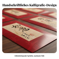 Creative Calligraphy Red Envelope, Handwritten Blessings, Seasonal Holiday, Wedding