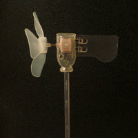 Small Wind Turbine Generator with White LED Micro Wind Power Self-Illuminating Windmill Model