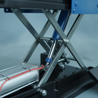 Heavy Duty Tire Lifting Cart with Scissor Lift Compact Pneumatic Tire Lifting Cart for Mechanics