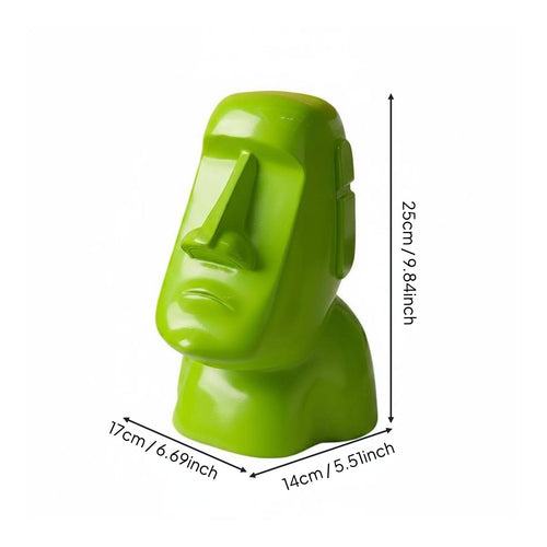 Moai Statue Tissue Box Luxury Feel Easter Island Head Tissue Holder Novelty Gift