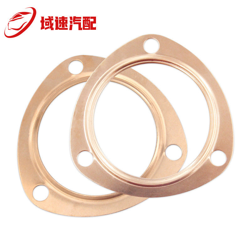 3" 3-1/2" 2-1/2" Exhaust Manifold Gasket Copper for SBC BBC 302 350 454