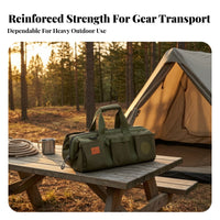 Transparent Mesh Utility Duffel