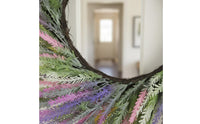Artificial Lavender Wreath Lavender Wreath No Maintenance Required Home Decoration for Indoor Outdoor