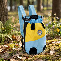 Chest Pet Bag Front Backpack for Small Dogs Cats, Oxford Material Pet Front Carrier, Portable Breathable Front Facing Pouch for Travel Hiking