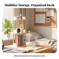 Multi-Tier Desk storage-space Saving 2-Tier complimentarystanding Shelf adaptable