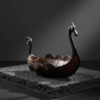 Viking Ship Tray Key Organizer Home Decor for Entryway, Hallway