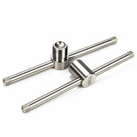 Cue Tip Presser Stainless Steel Cue Tip Compressor Cylindrical Head