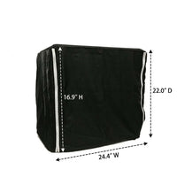 Bird Cage Cover and Dust Guard, Zippered Polyester Bird Cage Water-resistant Cover and Bird Cage Dust Cover for Square Parrot Parakeet Enclosures