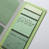 Sticky Note Set Aesthetic Colorful for Students, Post It Notes for Office and Study, 120 Pages Memo Pad with Gradient Design