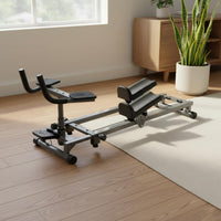 3 in 1 Training Machine Adjustable Height Crawl Non-Slip Handles Indoor Climbing Machine