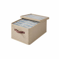 Compartment Storage Box Easy to Sort Compartment Storage Container Space Saving