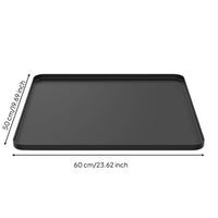 Silicone Washing Machine Top Cover Waterproof Silicone Washer Dryer Mat Dust-Resistant Washer Top Protector Mat for Laundry Room