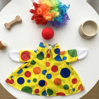Clown Goose Costume Funny Clown Goose Outfit Easy to Display for Garden Party