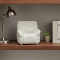 Photo Prop BJD Doll Sofa Display Decoration 1/12 Scale Sofa Soft Padded Look Single-Seat Doll Couch Realistic Details for Collection Setup