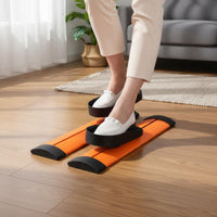 Portable Step Machine Lightweight Mini Foot Pedal Exerciser Forward and Backward Stepping Foot Stepper Machine for Home