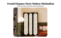 Foldable Design Freestanding Folding Screen Mobile Folding Panel Divider Decorative Background Partition Wall Portable for Interior Designers, Homeowners, Office Workers, Bedroom, Studio Apartment, Reception Area, Restaurant