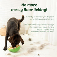 Training Pet Supplies New Amazon Spinning Bowl Feeding Puzzle Dog Toy, Avocado Shape, Anti-Spill
