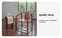 sturdy Wood Construction Chinese official's Hat Chair timeless Oriental Design Wooden Armchair Hand-Carved intricacies Traditional Seat High-Gloss Finish for Furniture Collectors, Cultural admirers, Homeowners, Tea Room, Reception Hall