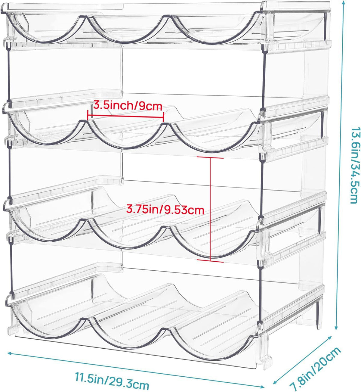 4-tier / 3-bottle